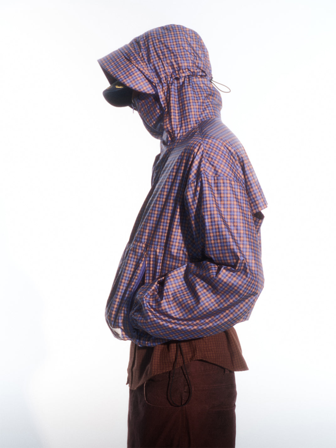 TREclub | Retro Plaid Sun Protection Jacket - PSYLOS 1, TREclub | Retro Plaid Sun Protection Jacket, Jackets, TREclub•JAPAN, PSYLOS 1